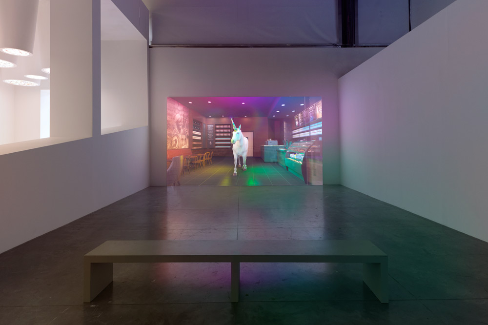 Disco Beast video installation at Palais de Tokyo Paris in June 2018